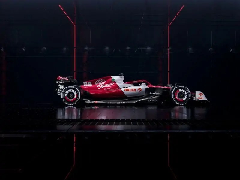 تفاصيل هامة عن السيارة ومشاركة ألفا روميو في موسم 2022 للفورمولا 1
