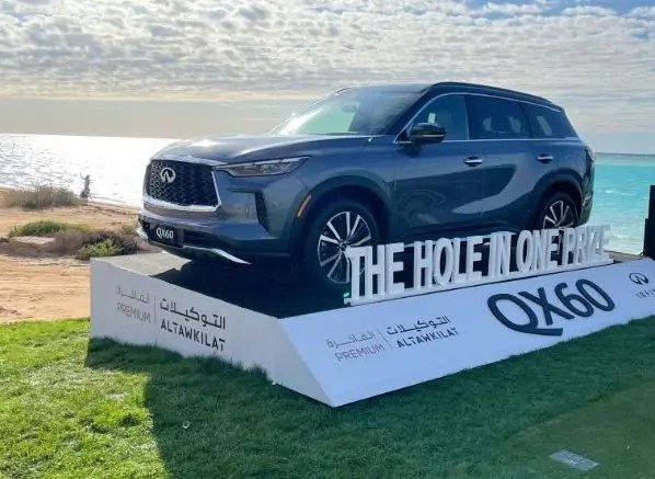 التوكيلات العالمية الفاخرة شريك السيارات الرسمي لبطولة السعودية الدولية للجولف