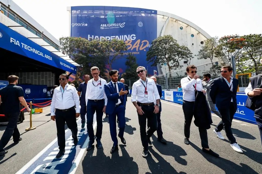 بن سليم يزور أول بطولة فورمولا E في الهند