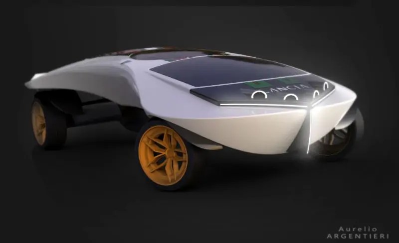تصميم تخيلي أنيق لما قد تبدو عليه سيارة لانسيا الرياضية المستقبلية
