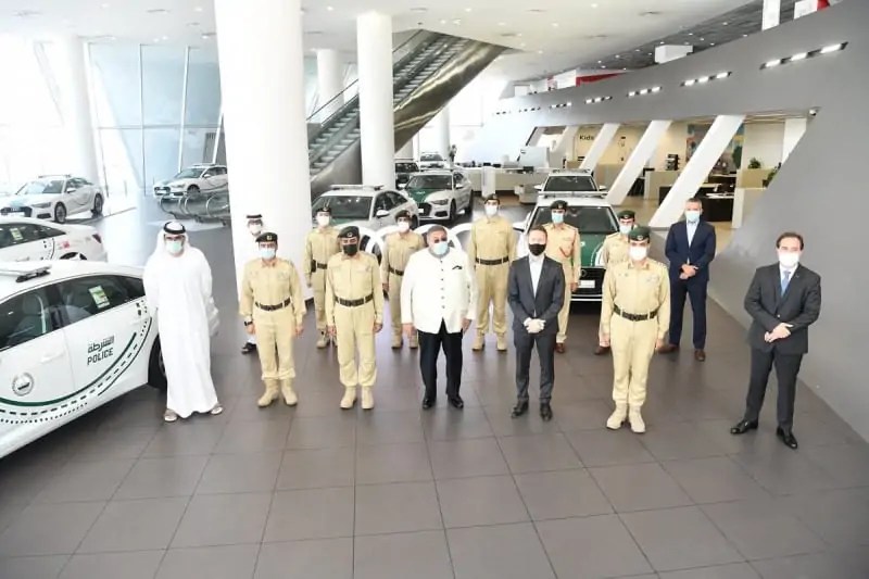 تعاون شرطة دبي الإستراتيجي مع شركة النابودة للسيارات
