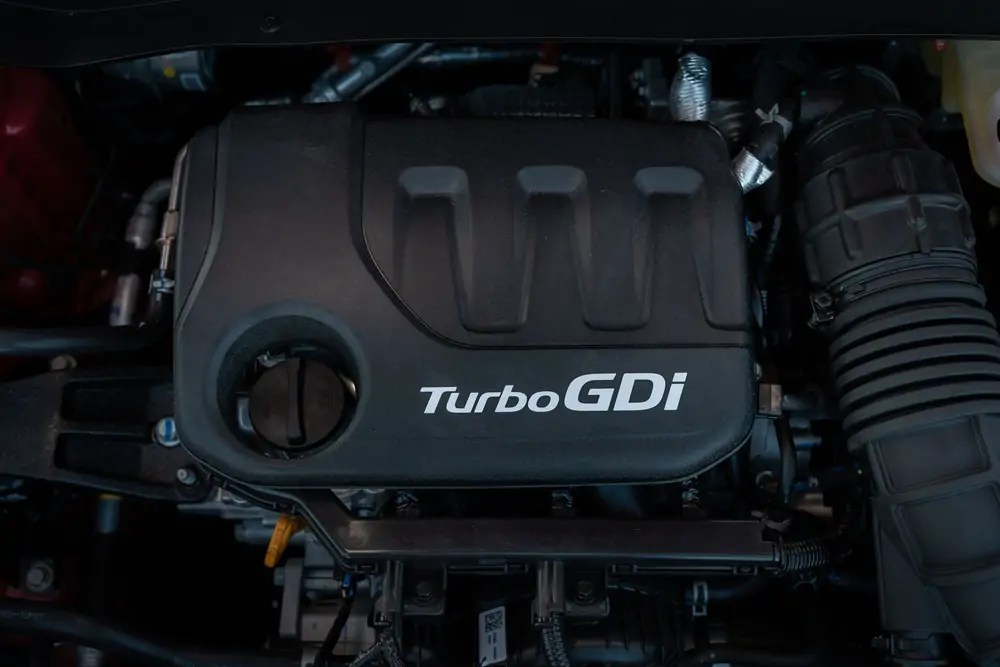 محرك ثلاثة سلندر سعة 1.0 لتر كابا توربو GDI