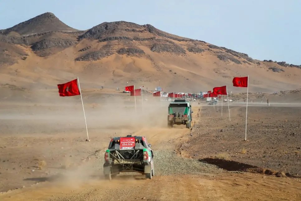 يزيد الراجحي يتجهز لرالي المغرب الصحراوي  