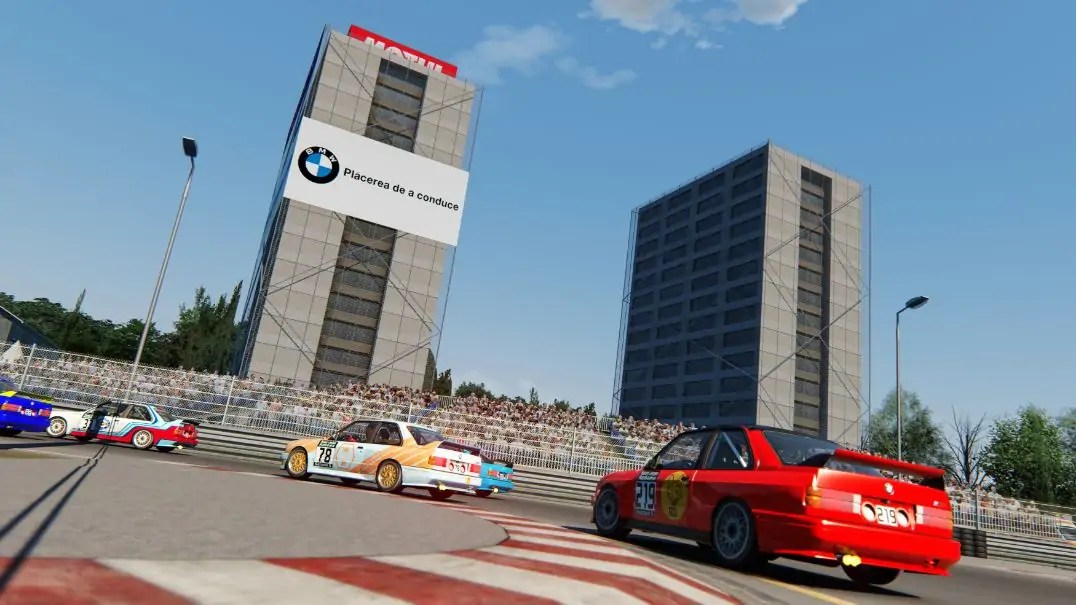 BMW رومانيا تعيد احياء سباقات M3 بالمحاكاة الحاسوبية