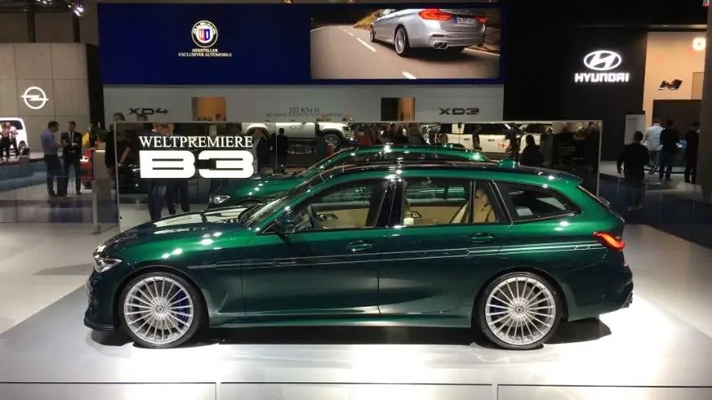 البينا تُقدم نسختها الخاصة من BMW الفئة الثالثة بمعرض فرانكفورت