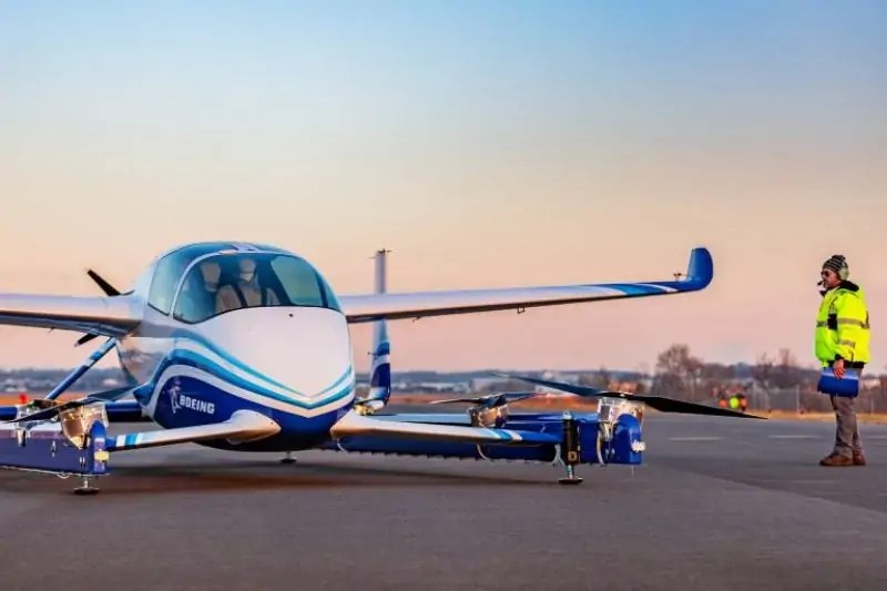 بوينج تتعاون مع شركة كيتي هاوك الناشئة لتطوير تاكسي طائر لتعزيز التنقل الجوي