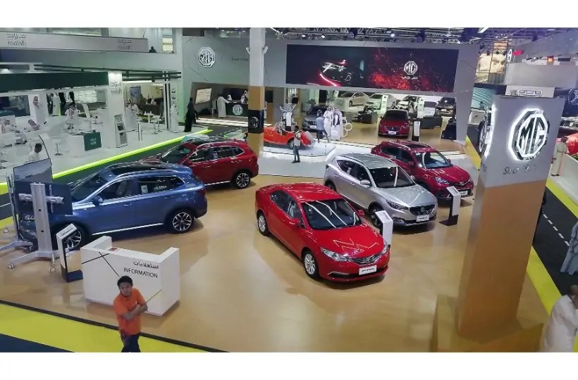 تألق جديد لـ MG 6 في معرض جـدة الدولي للسيارات