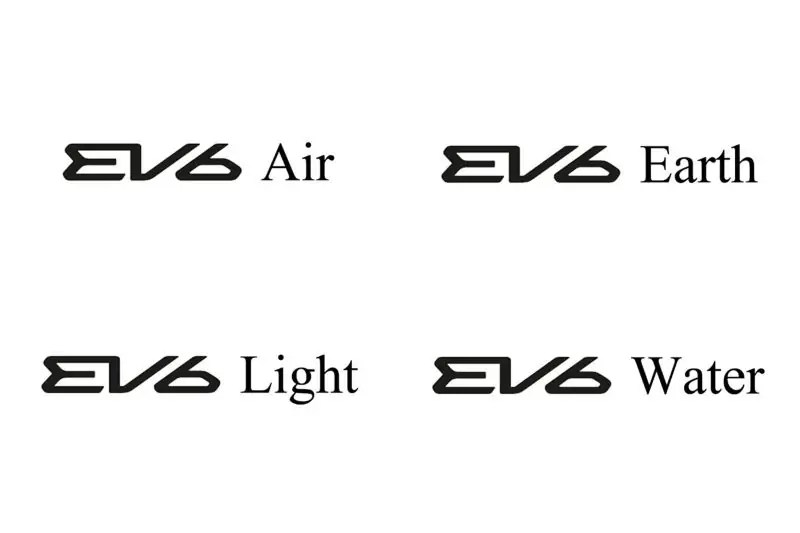 أسماء فئات كيا EV6 الكهربائية بالكامل الجديدة كلياً