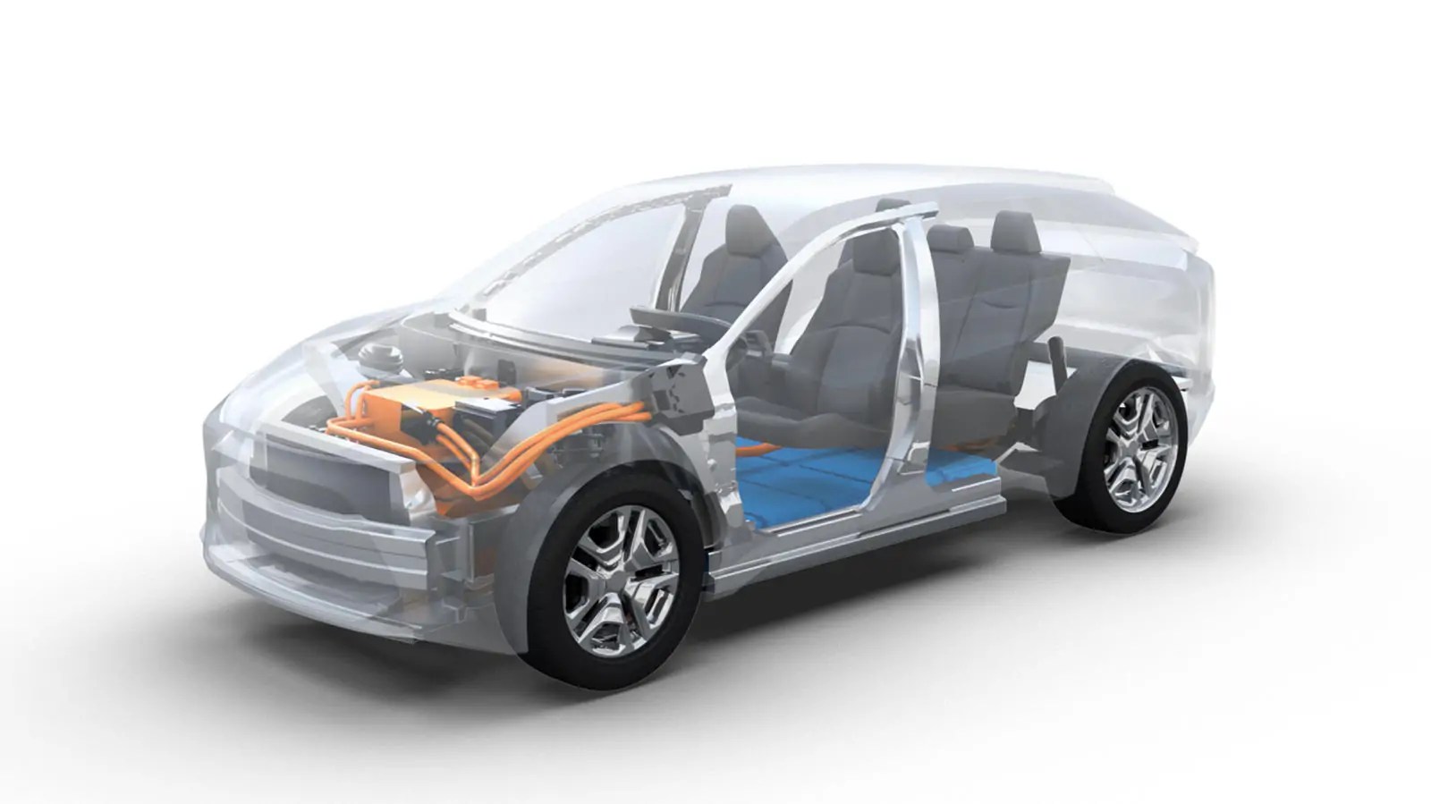 تويوتا تقدم سيارة دفع رباعي كهربائية متوسطة الحجم