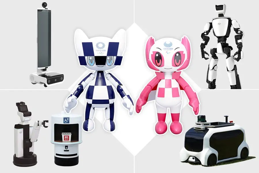 روبوتات تويوتا شريك التنقل لدورة الألعاب الأولمبية طوكيو 2020