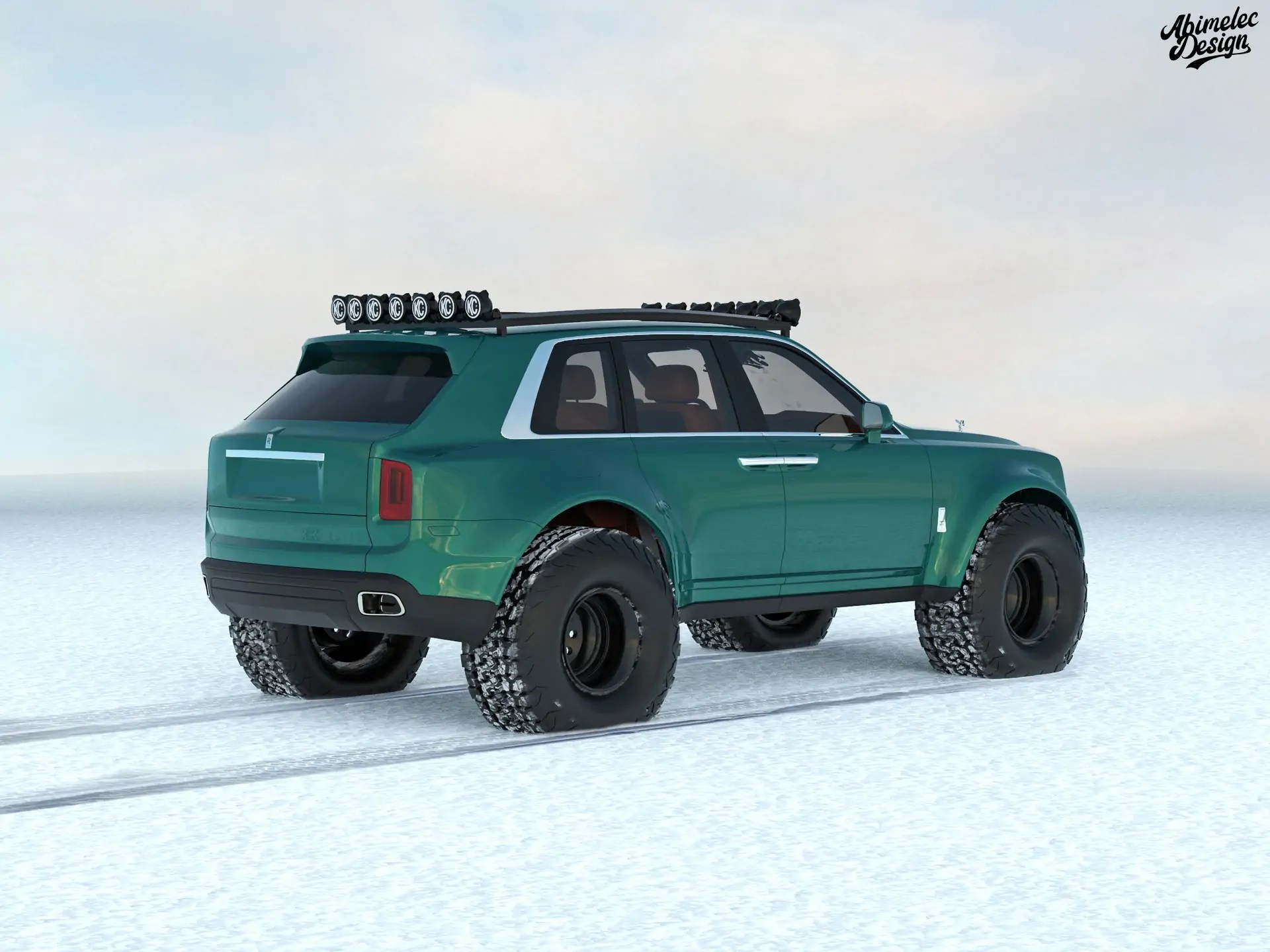 رولز-رويس كولينان نموذج فاخر لشاحنات القطب الشمالي