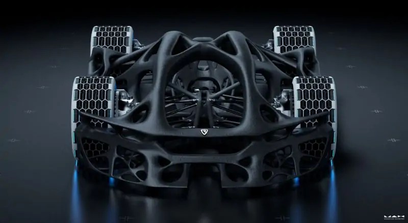 ريماك سكالاتان Vision 2080 من المصمم ماكسيميليان شنايدر هي سيارة خارقة قادمة من المستقبل