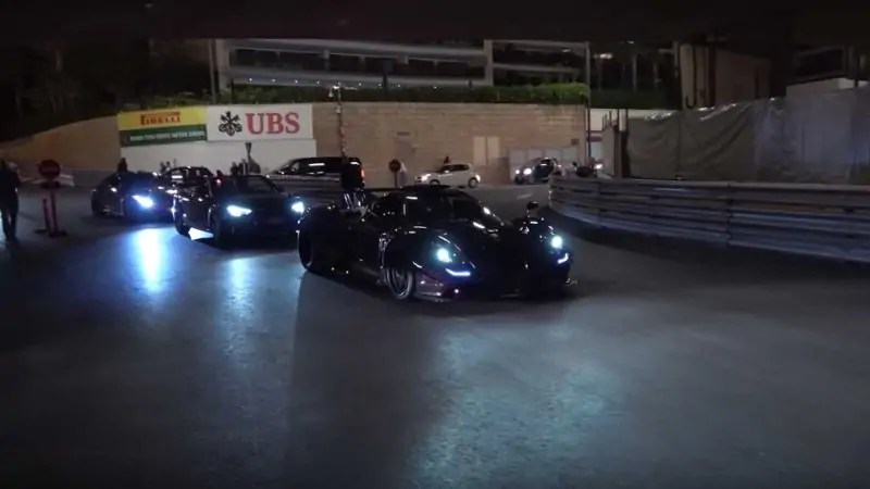 شاهد الفائز بسباق الجائزة الكبرى موناكو يقود سيارة وحيدة من نوعها في فرنسا