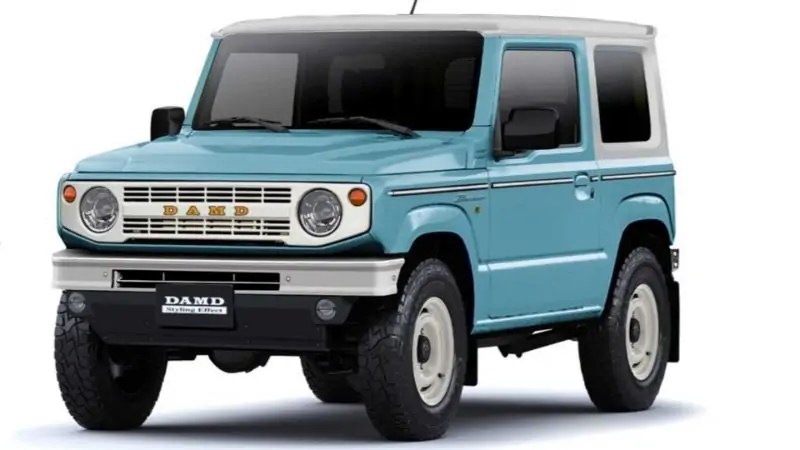 شركة Damd اليابانية لتعديل السيارات تكشف عن نسخة من سوزوكي جيمني مستوحاة من فورد برونكو 
