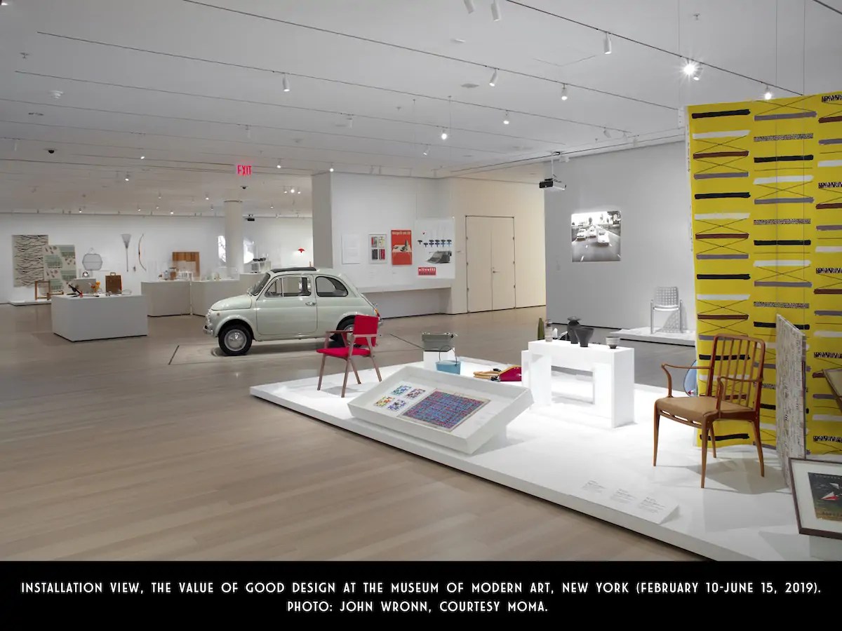 ضمن دائرة الضوء فيات 500 تصل متحف الفن الحديث في نيويورك