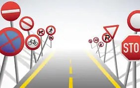 ضوابط القيادة الآمنة والتواصل الايجابي مع مستخدمي الطريق  