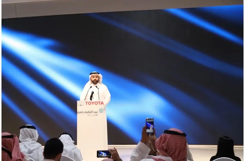 ظهور قوي لعبداللطيف جميل في المعرض السعودي الدولي للسيارات 2018
