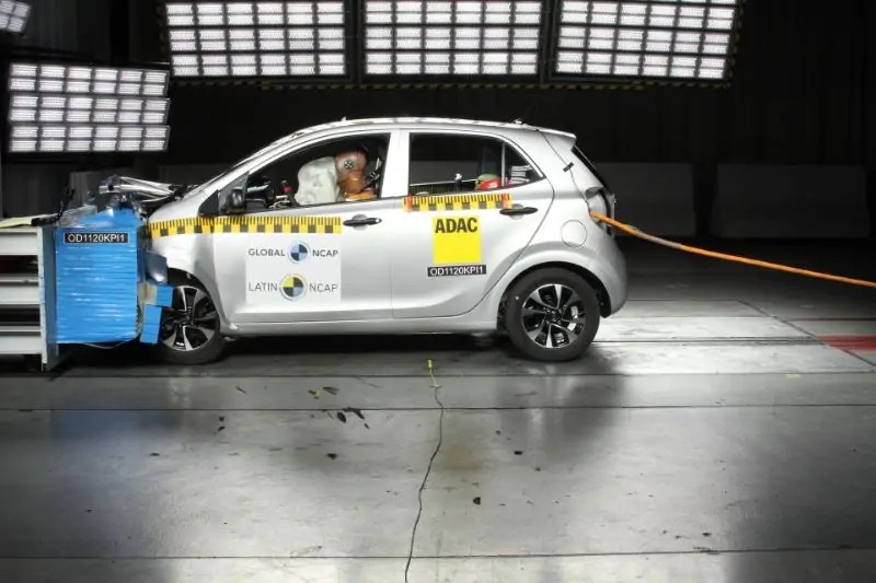 تم جلب سيارة كيا بيكانتو إلى برنامج الاختبار المستقل Latin NCAP 