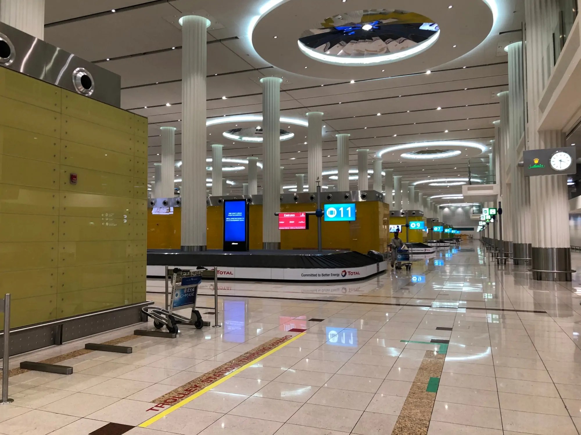 لعدة مرات دوليا مطار دبي في صدارة أكبر مطارات العالم بأعداد المسافرين