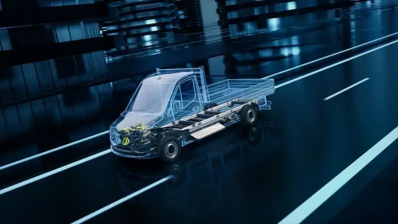 تفاصيل تطوير وإنتاج الشاحنة الكهربائية من مرسيدس