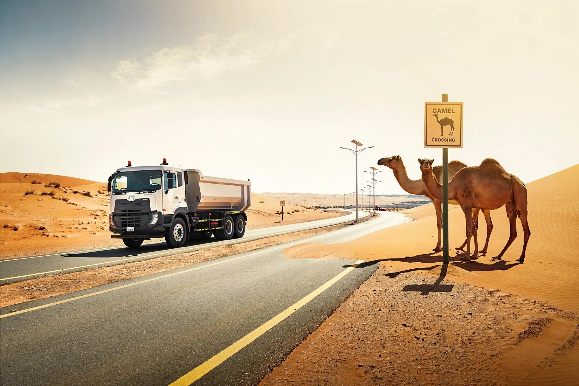 نمو بارز لمبيعات شاحنات UD Trucks في أسواق الشرق الاوسط وشمال أفريقيا