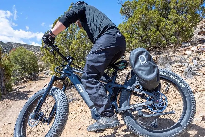 جيب E-Bike 2020 هي دراجة جبلية كهربائية مجهزة للانطلاق على الطرق الوعرة