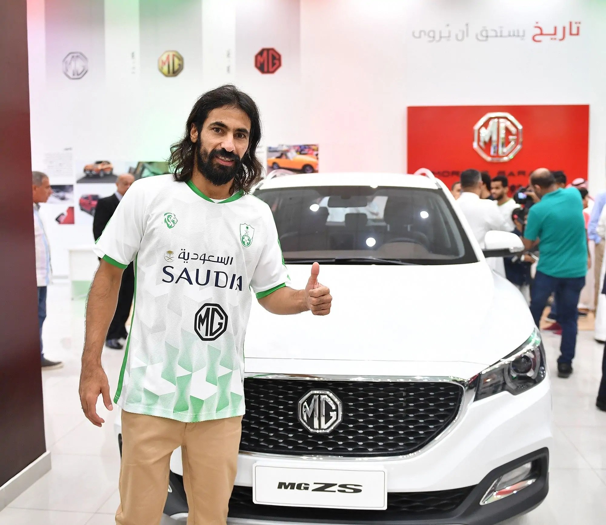 MG موتورز و النادي الأهلي السعودي شراكة مستدامة