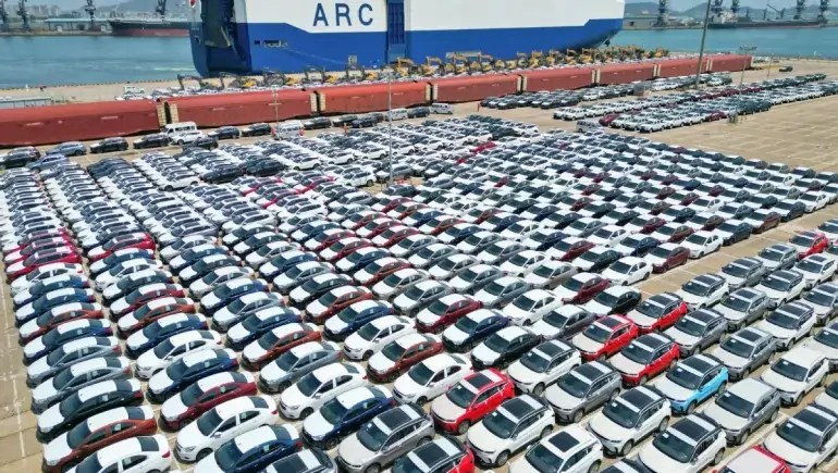 الصين ثاني اكبر مصدر للسيارات عالميا 