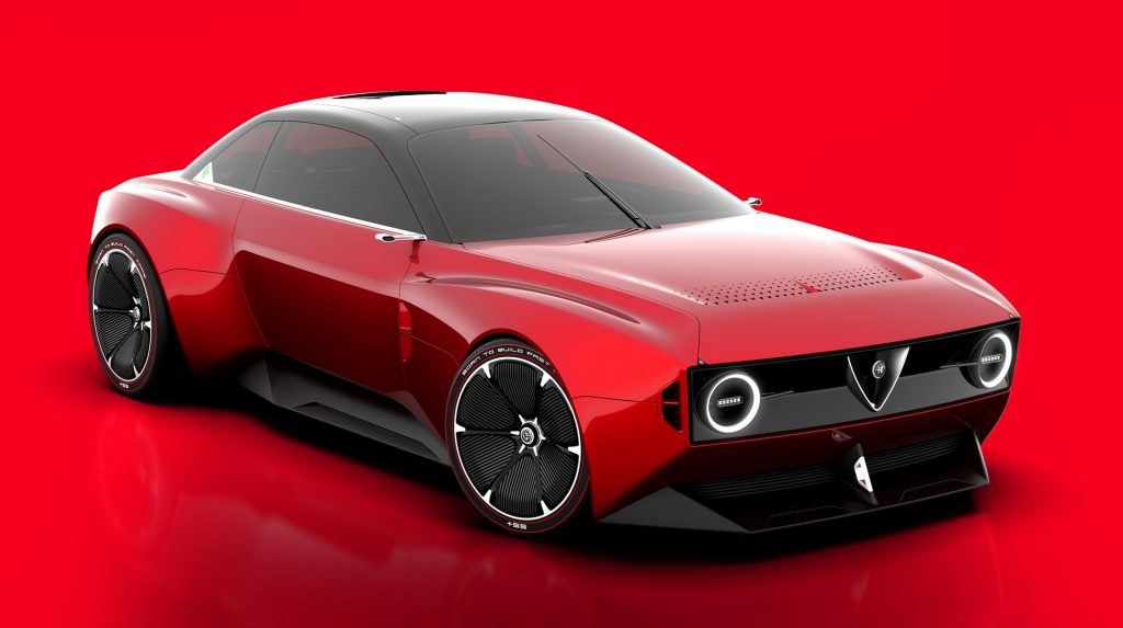 ألفاروميو GTS كوبيه  2025 مشروع مثير لمنافسة BMW M2