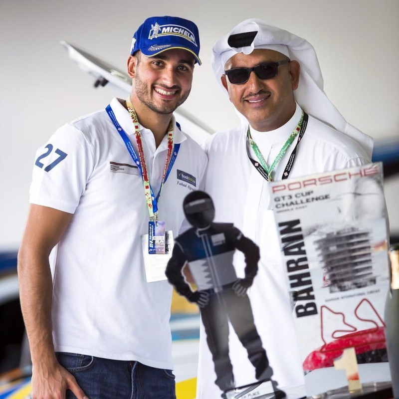 البطل السعودي فهد القصيبي استضافة المملكة أشهر وأقوى سباقات السيارات في العالم تعد حافزا كبيرا لنا