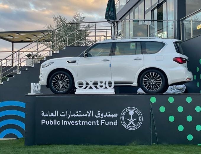 التوكيلات العالمية الفاخرة شريك السيارات الرسمي لبطولة السعودية الدولية للجولف