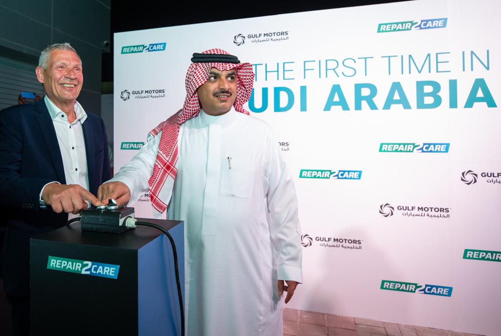 الخليج للسيارات تتعاون مع العلامة الأوروبية للعناية بالسيارات REPAIR2CARE في افتتاح أول مركز في السعودية