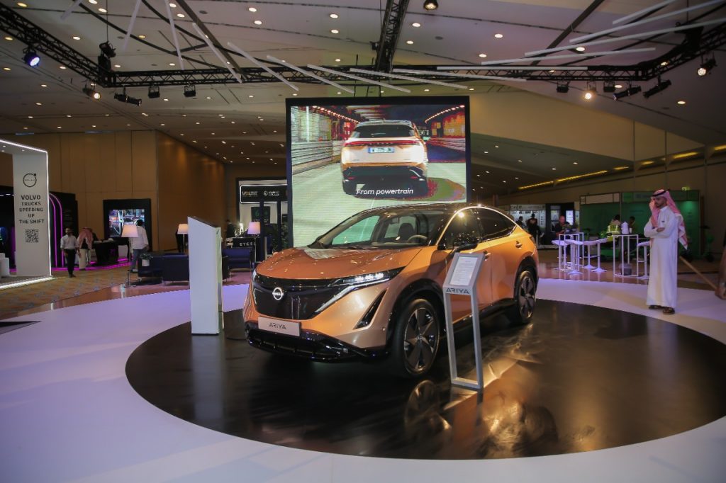 بترومين نيسان تتألق في معرض EV Auto للسيارات الكهربائية في الرياض