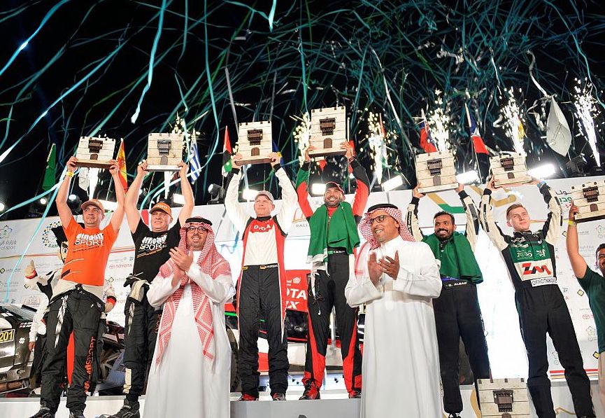 بطولة تويوتا السعودية تختتم موسمها 2022 بفائزي رالي جدة