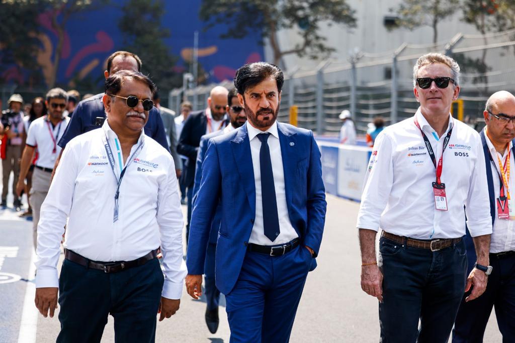 بن سليم يزور أول بطولة فورمولا E في الهند