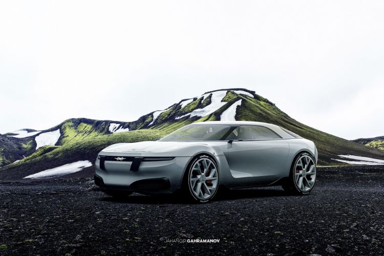 تصميم تخيلي لما قد تبدو عليه سيارة ساب كهربائية مستقبلية