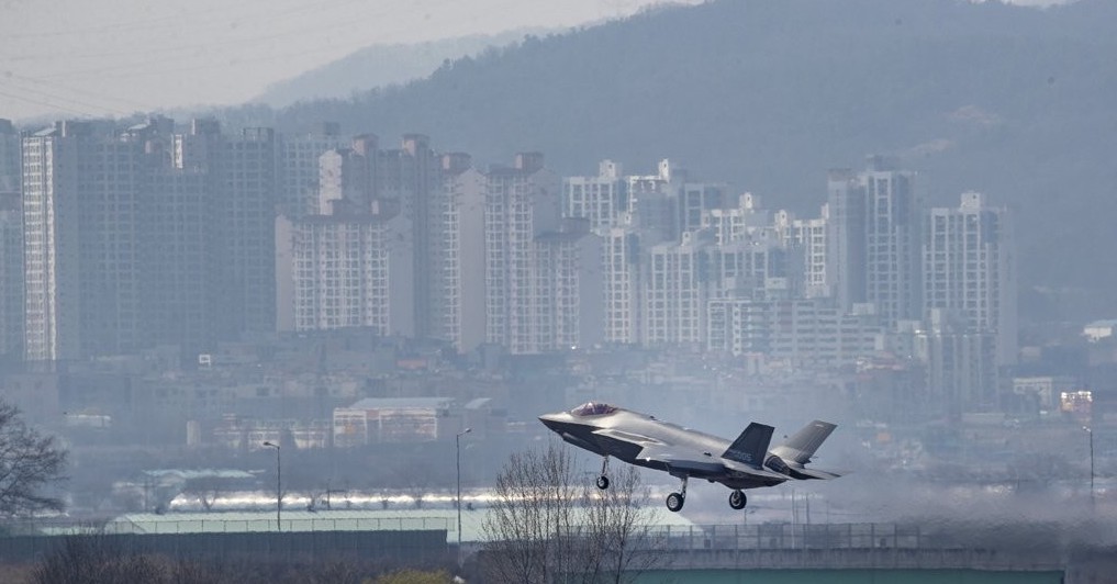 خلل الكتروني يتسبب بهبوط مقاتلة F-35A كورية جنوبية