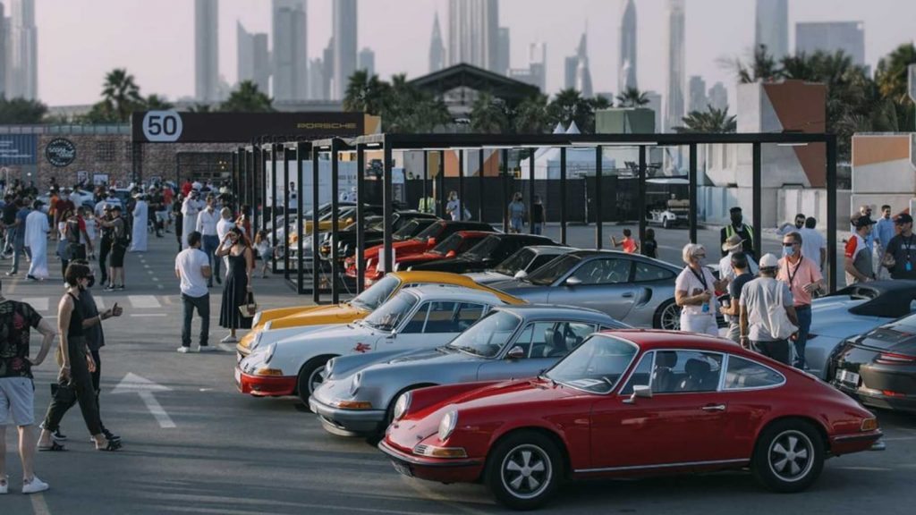رموز بورشه الأول أكبر مهرجان سيارات في الشرق الأوسط