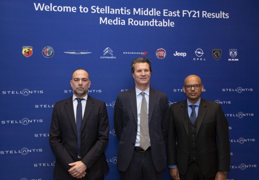 ستيلانتيس الشرق الأوسط تعلن عن أداء استثنائي لنتائج 2021
