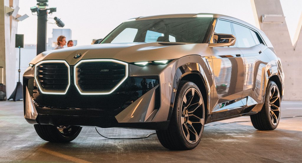شاهد BMW MX  2023 بتصميم مثير وقوة نظيفه تصل الى 750 حصان