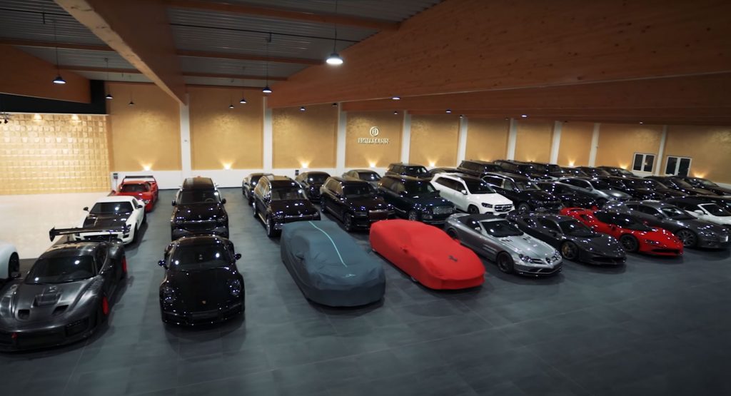 شاهد تاجر ألماني يمتلك مجموعة سيارات تقدر بـ 40 مليون يورو