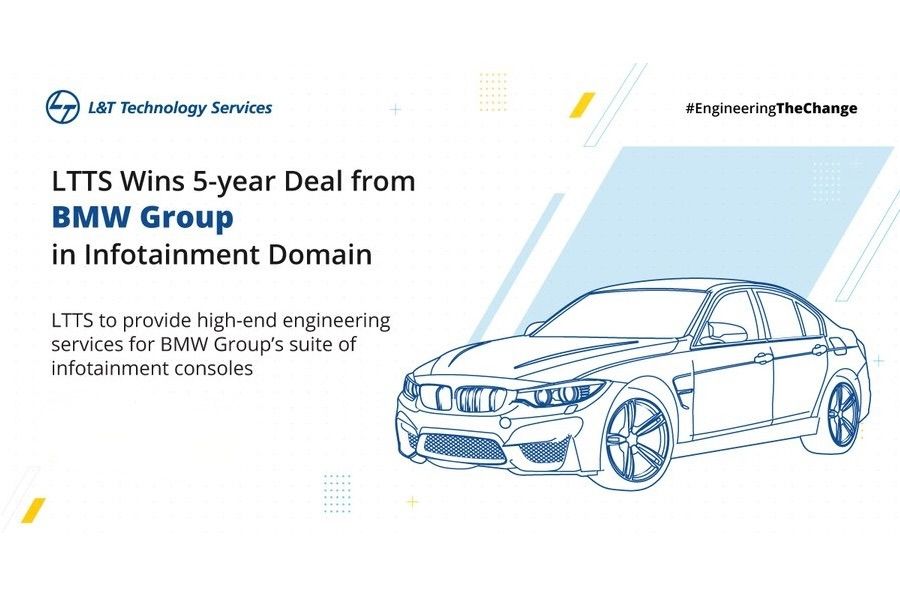 شركة L&T Technology توفر الخدمات الهندسية لمجموعة BMW في منصاتها المعلوماتية الترفيهية