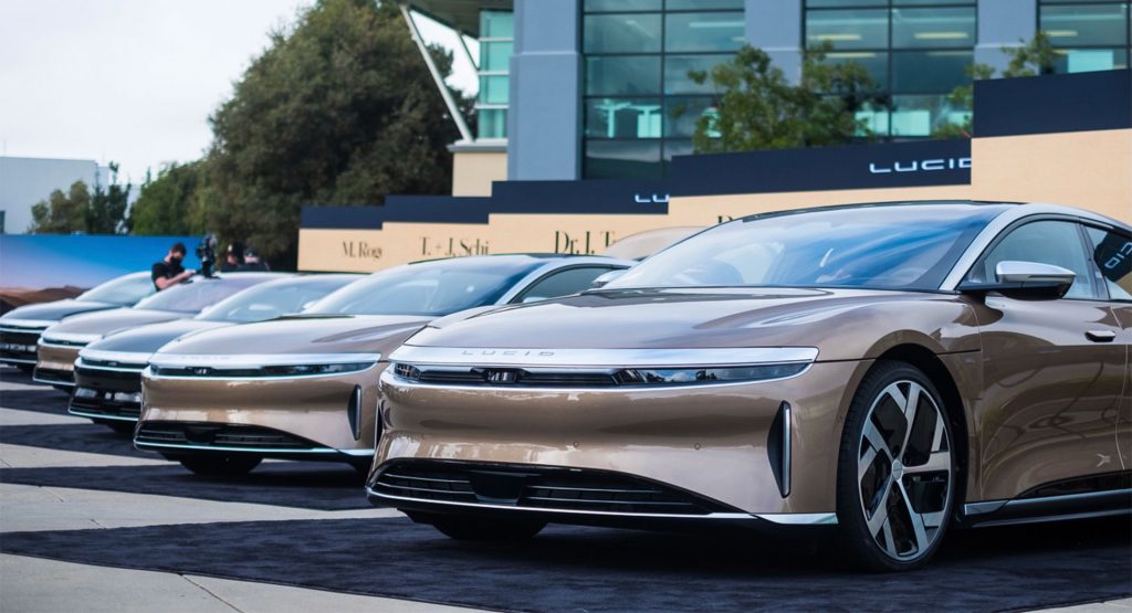 لوسيد تبيع 100 ألف سيارة كهربائية للمملكة العربية السعودية خلال العقد القادم