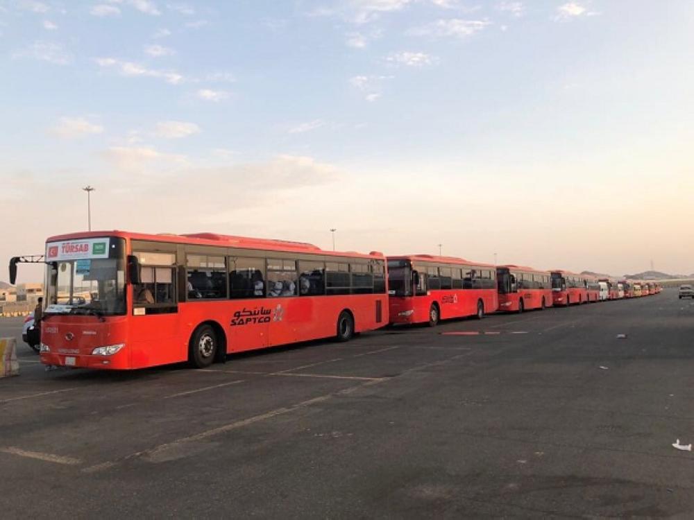 3000 حافلة مخصصة لخدمة المعتمرين والزوار في مكة المكرمة