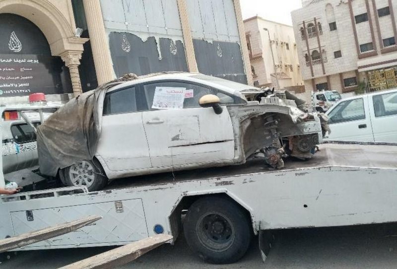 أمانة محافظة جدة: رفع 1166 سيارة خربة وتالفة