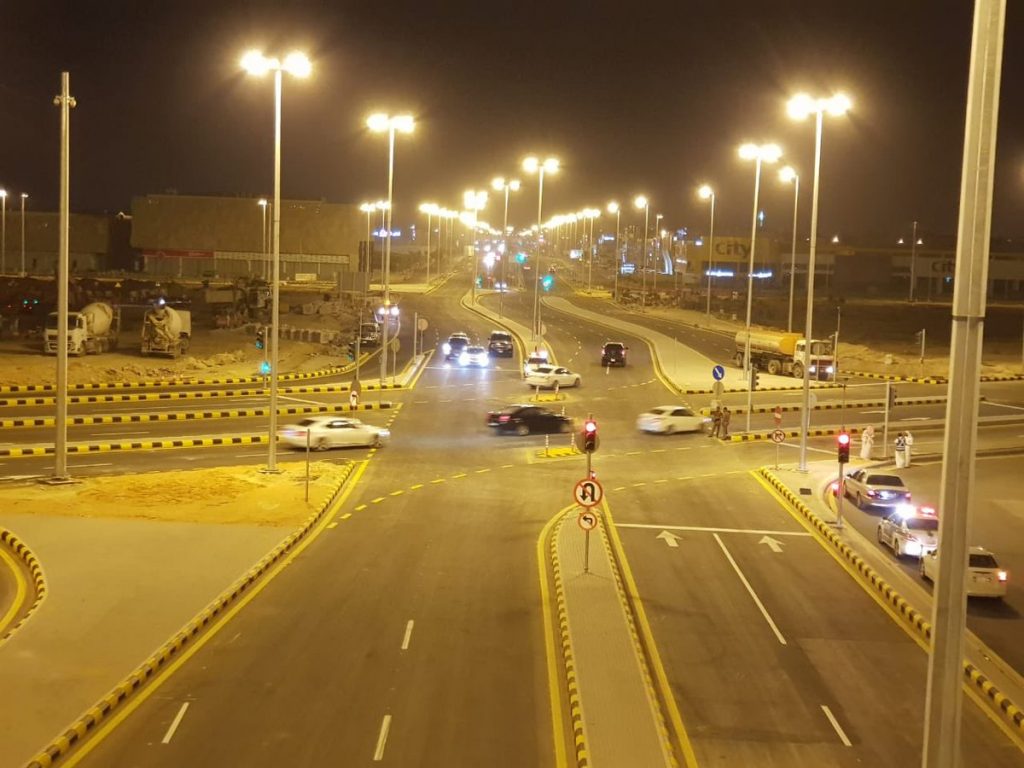 أمانة مدينة الرياض تنهي الحل الهندسي لدوار المملكة