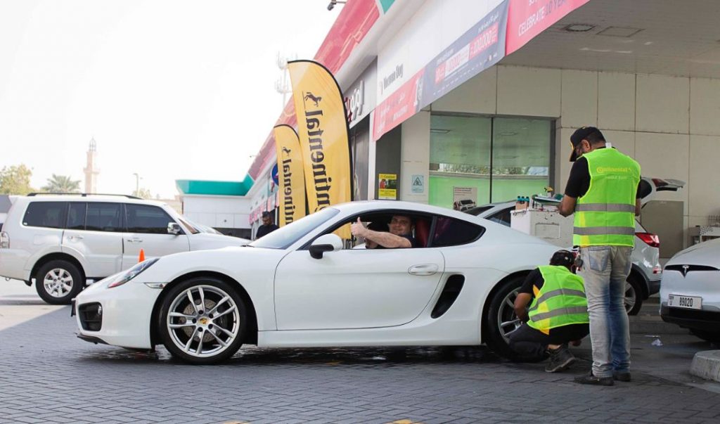 أوتوبرو الإماراتية للإطارات العالمية تجري فحوصات سلامة مجانية لإطارات السائقين