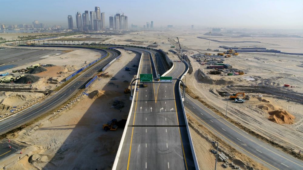 افتتاح جسر المدخل الغربي لخور دبي