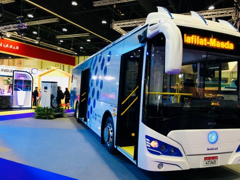 الاعلان عن تسيير أول حافلة كهربائية مستدامة على مستوى منطقة الشرق الأوسط