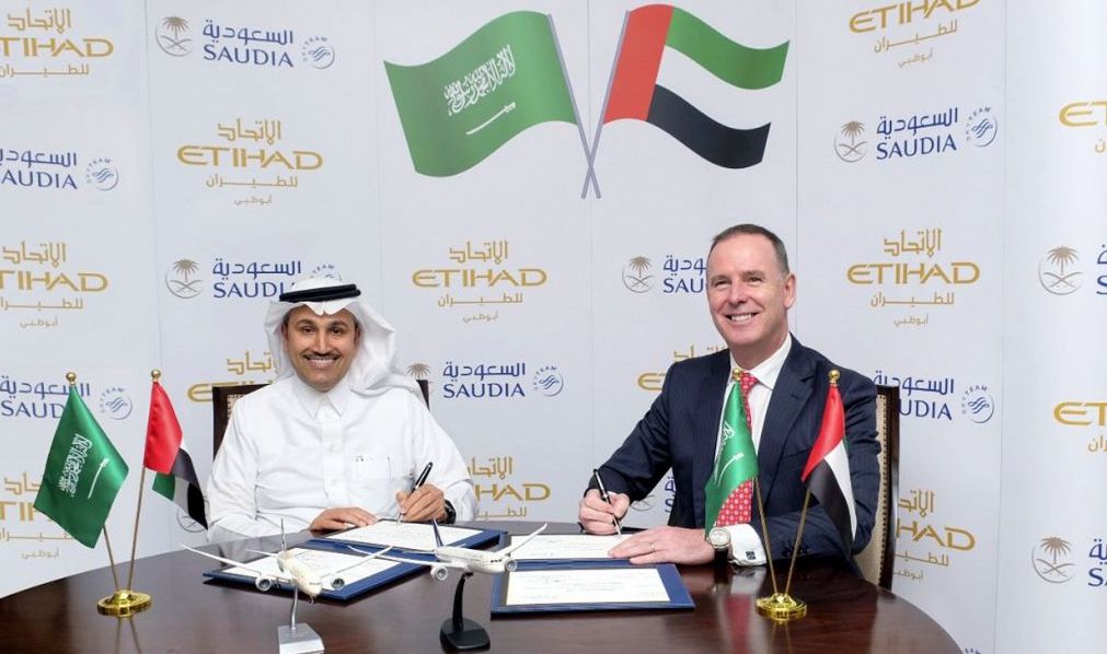 الخطوط السعودية و الاتحاد للطيران في شراكة وجهات دولية جديدة